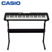 卡西欧(CASIO) 电子琴 CT-S200BK黑色 时尚便携潮玩儿童成人娱乐学习61键电子琴