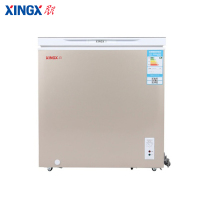 星星(XINGX) 卧式冷柜 单冷微霜 减霜80% 不锈钢内胆 家用商用 109升 BD/BC-109BVC