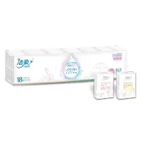 洁柔 手帕纸 Lotion系列 四层6片*18包 保湿乳霜纸 餐巾纸 母婴用纸