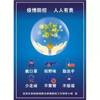 奥一 疫情防控工作海报写真