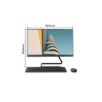 联想(Lenovo) AIO 520C-24 I3-8145/8G/256SSD+16G傲腾/集成/23.8/黑色 YC