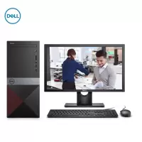 戴尔 3671 I3 9100 8G 1T 21.5寸 WIN10 4年质保 台式套装机