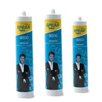 TSL 玻璃胶 酸性9000型透明色 300ml /支