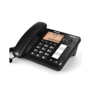 飞利浦 CORD285 自动录音固定电话