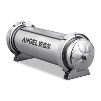 安吉尔(Angel)(BY) J909-UFG1000 超滤管道式 净水器(计价单位:台) 银色