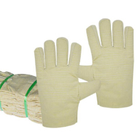 华特 4*4 加厚双层有内衬帆布手套3740 10副装