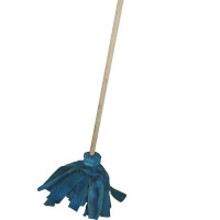 木把棉布拖把 布条拖把 5把装(混)