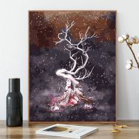 家居饰品北欧风格 背景墙壁挂画