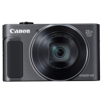 佳能（Canon） PowerShot博秀数码相机/家用旅游照相机 SX620 HS 黑色