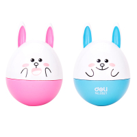 得力 0521小兔子不倒翁卷笔刀 2只/套