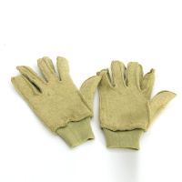ZDET J系列 军绿绒手套 加绒保暖劳保手套 户外保暖搬运男女通用手套均码（单位：副）