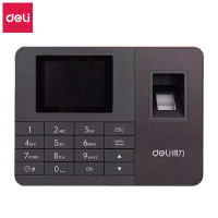 得力(deli)考勤机T902 指纹考勤机指纹打卡机考勤打卡机签到机打卡器