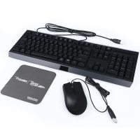 明基(BenQ) 鼠标键盘二角尘蛛键盘狂蛇鼠标套装 黑色键盘加鼠标套装