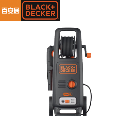 美国百得(BLACK&DECKER) 强力高压洗车机 大功率清洗机 家用洗车神器220V 洗车水泵 BW17-A9