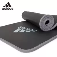 [健芬欣]阿迪达斯(adidas)加长加厚瑜伽垫 NBR材质 男女初学者防滑减震健身垫 ADMT-12235/GR