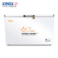 星星(XINGX) 卧式冷柜 -60℃深冷柜 五面制冷 预涂内胆 耐腐易洁 200升 DW-60W200