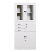 大为钢制柜偏三屉文件柜DW_WJG006