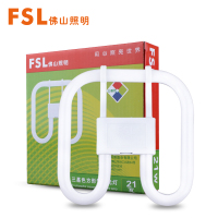 佛山三基色方形荧光灯管 2D灯管 21W 1个