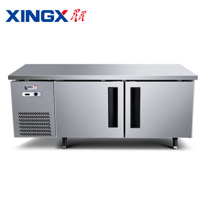 星星(XINGX)TC-368Y310升 厨房操作台 不锈钢冰箱商用 工作台冰柜1.5米 冷藏保鲜 电子温显