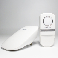 冲天牛 自发电门铃自发电按键无线门铃家用智能迎宾呼叫器一托一 Z-618