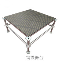 战兵卫钢铁舞台演出活动T台折叠拼装升降铝合金舞台 标准尺寸/定制