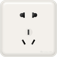 飞雕官方旗舰店86型插座面板多孔五孔插座10只套装套餐