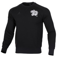 阿迪达斯男服卫衣尤文图斯足球套头衫运动休闲服FI4887