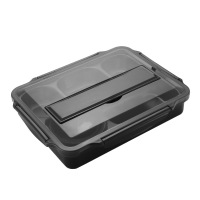 304不锈钢餐盒分格餐盘 1000ML<4格+餐具+保温袋>(个)