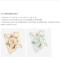 《十二章纹》创意丝巾套装礼盒