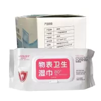 [顺丰快递]200档抗疫套餐(消毒物表卫生湿巾80片/包*1包+一次性医用kouzhao30个/包*1包)