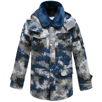 兵行者荒漠大衣棉大衣军大衣男冬季加厚防寒棉服棉袄 城市 尺码请留言备注