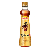 金龙鱼 食用油 凉拌调味烹饪火锅 纯芝麻 香油 400ML.