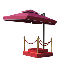 SCP 户外保安岗亭 SCP-13831 遮阳伞物业形象站台 （套）