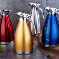 易铂贝尔金咖啡壶 YP-8051 保温壶2L 单个装