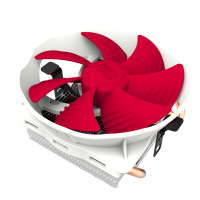 超频三(PCCOOLER)七星瓢虫V6 CPU散热器(多平台/4热管/cpu风扇/下吹式/12cm/附带硅脂)