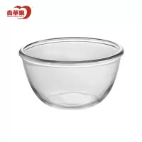 青苹果钢化玻璃碗和面盘水果沙拉碗汤面碗家用烘焙打蛋泡面碗