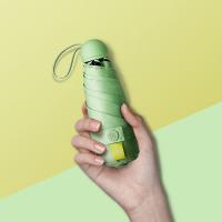 蕉下 胶囊系列-浅色限定五折伞 浅橄榄绿(计价单位:把)