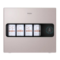 海尔(Haier) HRO5056-4 四级过滤 双出水 净水器 低废水