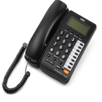 得力(deli)784 大屏显示电话机/办公电话/来电显示电话机 办公家用