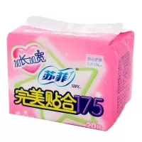 苏菲完美贴合无香护垫175 20片/包