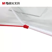晨光ADM94504 A4拉边袋PVC透明 12个/组-(组)