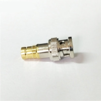 2M两兆头视频接线端子DDF数字配线架同轴电缆连接器直通转接头CC4卡农CC3莲花头NEC L9母转Q9型BNC公1个装