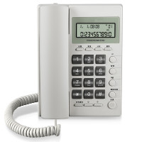 电话机座机 办公家用 座式壁挂式双用 6082白色