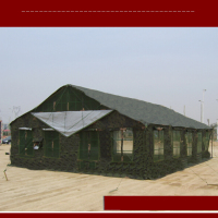 2006-70㎡餐厅帐篷帆布帐篷系列冬季保暖加厚养蜂养殖救灾帐篷防雨户外野外工程工地帐篷大型施工住宿帐篷