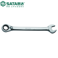世达(SATA)46611 全抛光双向快扳18MM