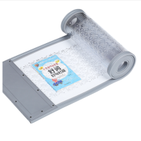 金丝莉 JH 磁铁自吸软门帘 带孔透气PVC塑料软门帘 自吸磁性门帘 夏季防蚊虫镂空家用隔断帘子 按平米计价