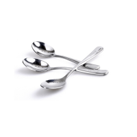 宜洁调料勺咖啡勺 不锈钢小勺子盐勺汤勺 3只装 Y-9843