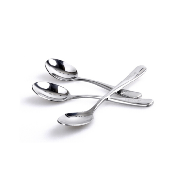 宜洁调料勺咖啡勺 不锈钢小勺子盐勺汤勺 3只装 Y-9843