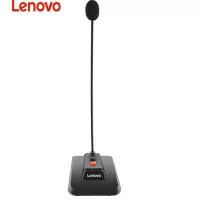 联想(Lenovo) 电脑麦克风 桌面电容麦话筒 鹅颈式有线会议讲座培训语音聊天 PCM103
