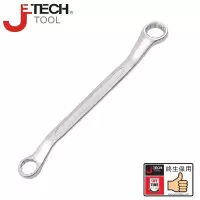 捷科(JETECH)一端17mm一端19mm双头梅花呆扳手OFS17-19(单位:只)
